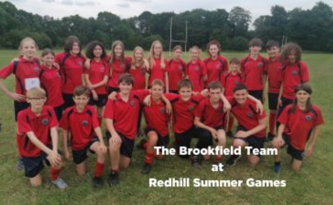 Success for Team Brookfield at the Redhill Summer Games!